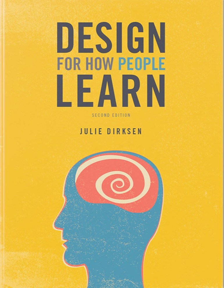 Design for How People Learn by Julie Dirksen book cover