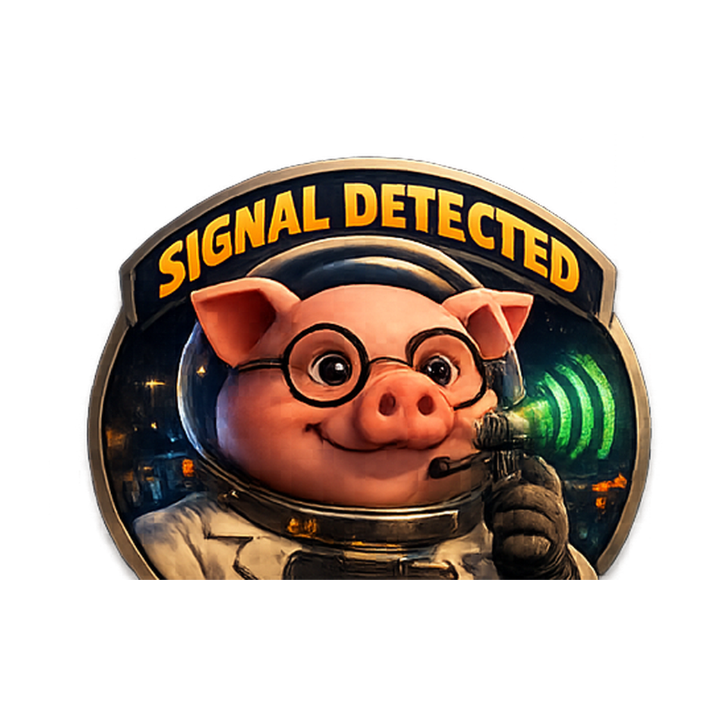 Signal Detected mission badge